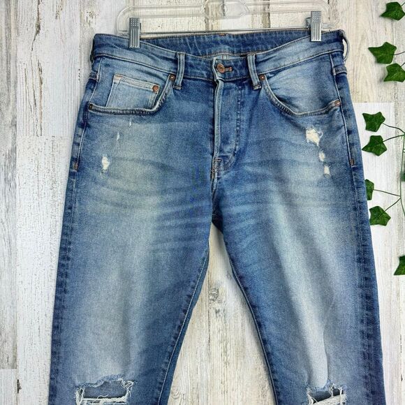 SKINNY & DENIM MENS SKINNY JEANS SIZE 33 - Picture 3 of 9